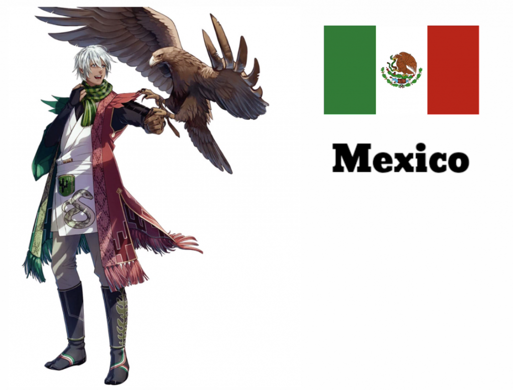 Mexico Juan Carlos Fernández Carriedo  Hetalia Fan Characters Wiki   Fandom