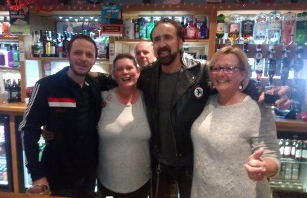 Nicolas Cage Kicks Off 2020 at a Local Somerset Pub ...