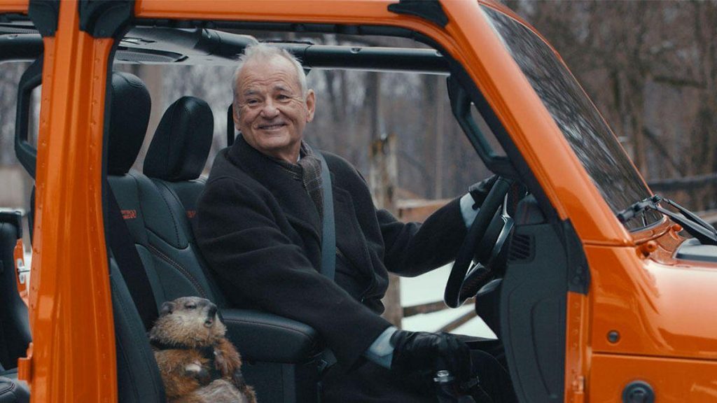 VIDEO Bill Murray Relives 'Groundhog Day' In Hilarious New Jeep