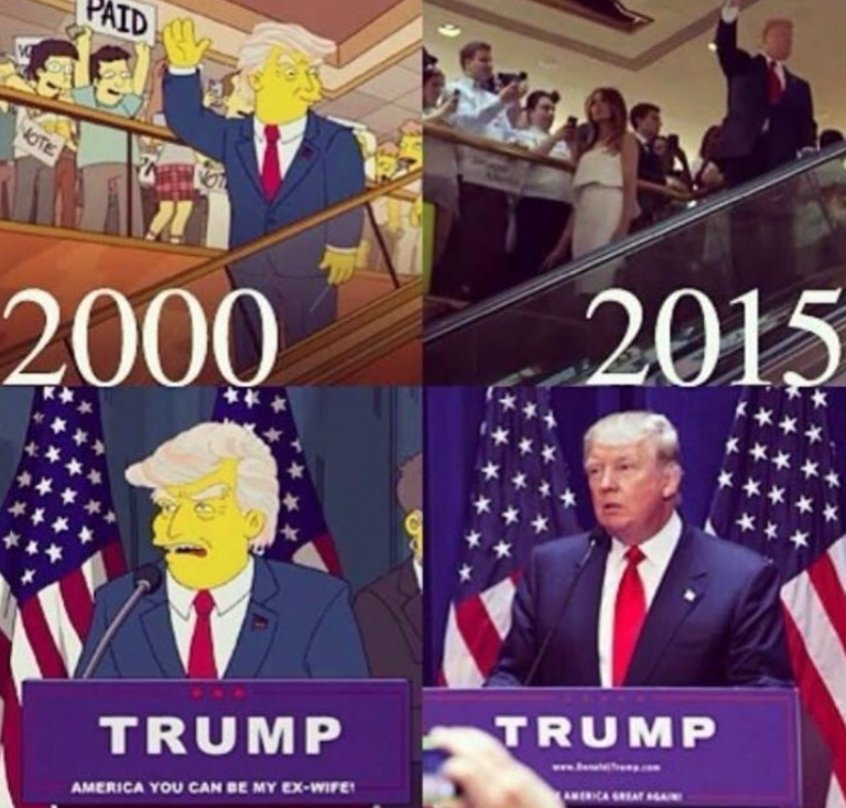 VIDEO Collection of All The Times The Simpsons Predicted The Future
