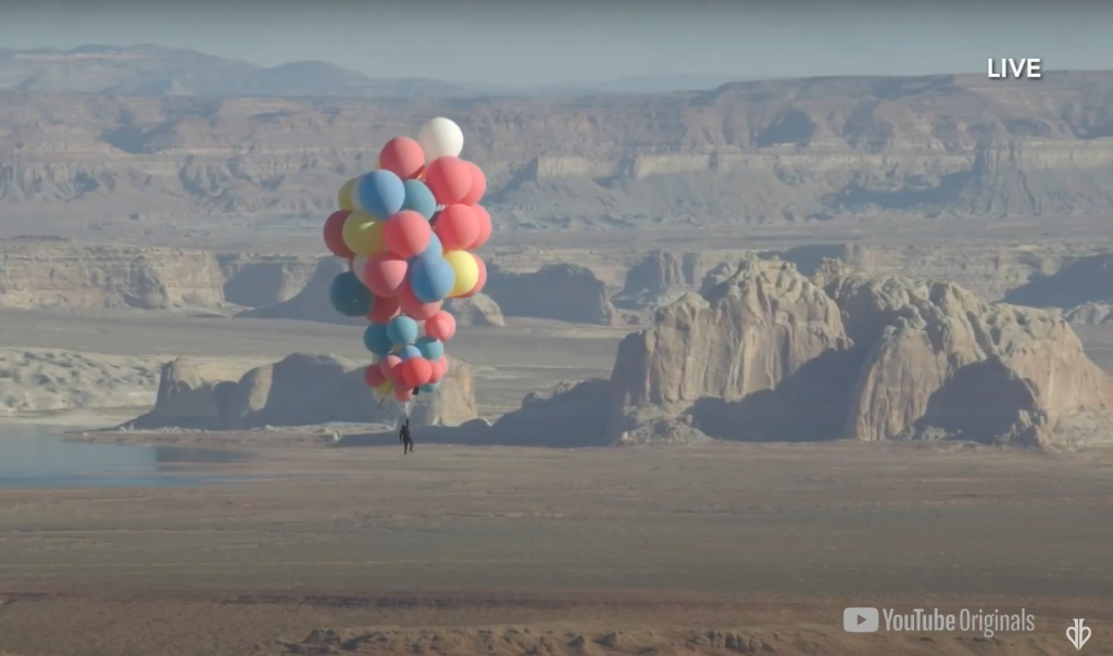 David Blaine Ascends Over 24,000 Feet Using Helium Balloons - Trill Mag