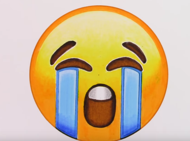 Top more than 74 crying emoji sketch best - in.eteachers