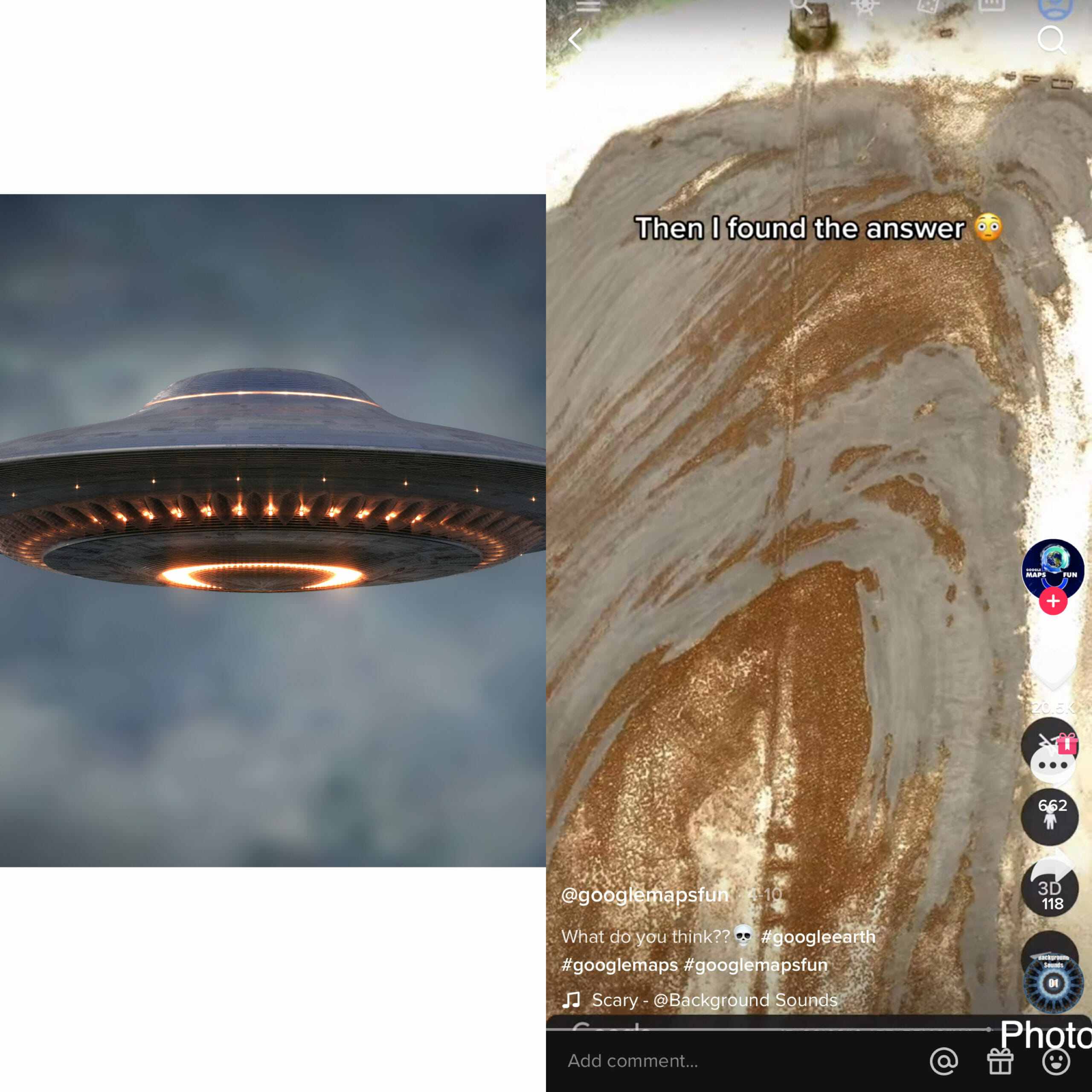Crashed UFO Found on Mysterious Island By Google Earth User - Trill Mag