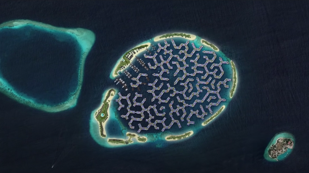 Take A Look At The World’s First Floating City In The Maldives - Trill Mag