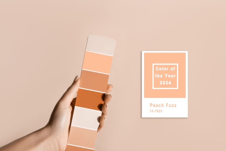 Peach Fuzz Pantone's 2024 Color of the Year Inspires Human Connection