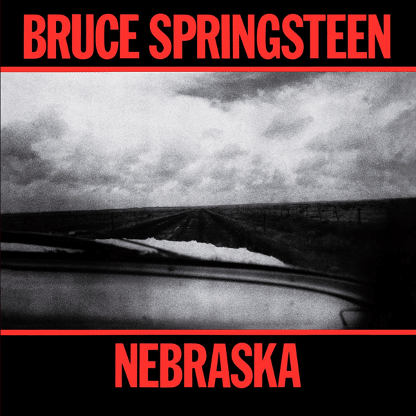 Image shows cover of Nebraska by Bruce Springsteen