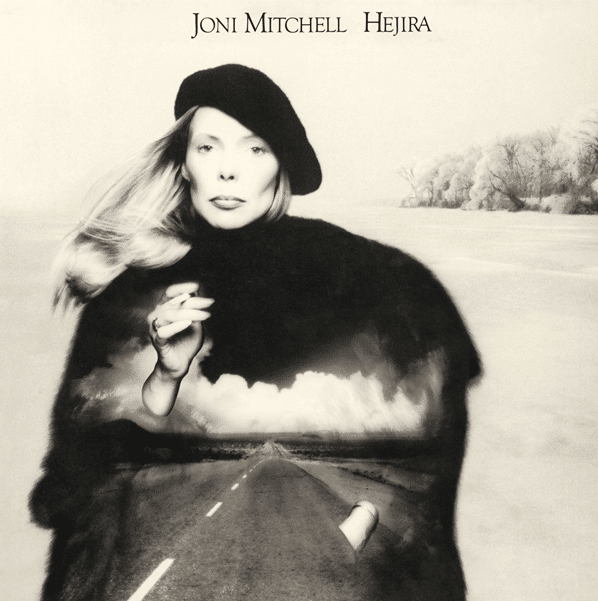 Image shows the cover of Hejira by Joni Mitchell.