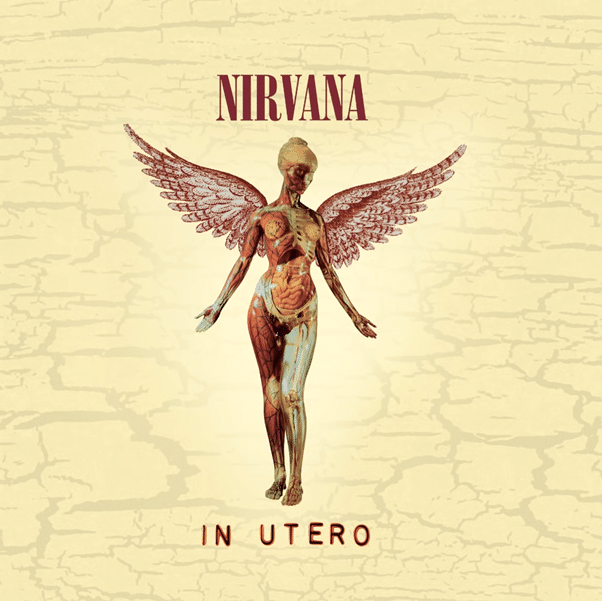Image of the cover of In Utero by Nirvana