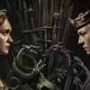 Alicent Hightower and Rhaenyra Targaryen face off