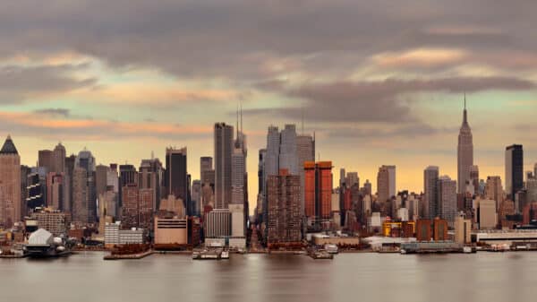 New York City Skyline. Credit: Shutterstock/ Songquan Deng